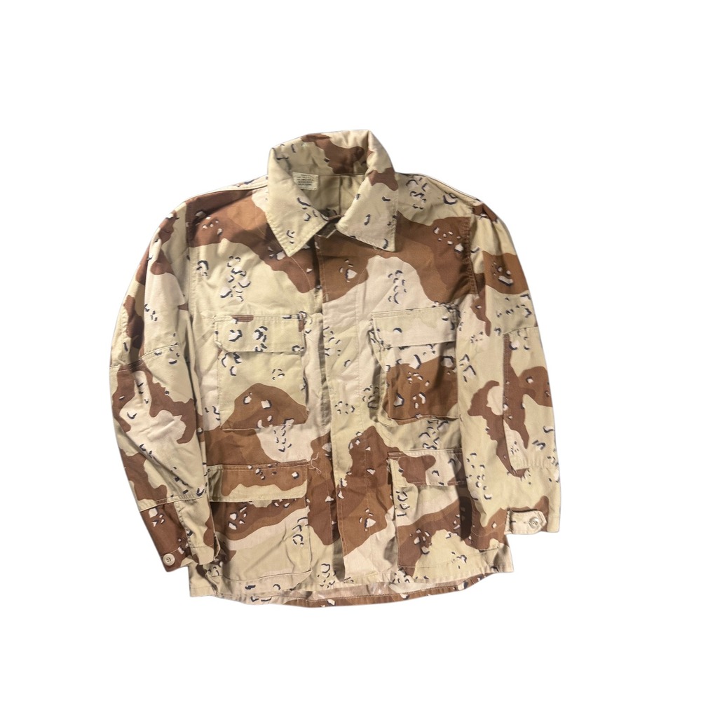 US Military Desert Camo BDU Jacket Chocolate Chip Camouflage Medium Short 846